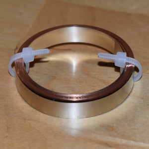 Copper flat wire - nickel plated copper strip
