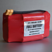 Load image into Gallery viewer, 37V 7000mAh Lithium Battery Pack • 10s2p 18650 Li-Ion