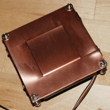 Load image into Gallery viewer, Solid Copper Turbo Fan Heatsink for LED / Peltier