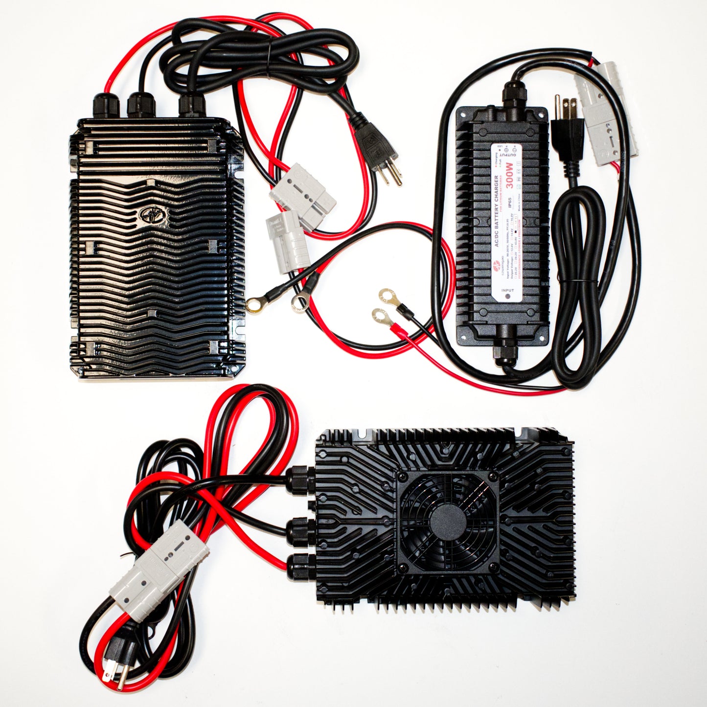 120-240V PF>0.95 High Efficiency Battery Charger for 24V/48V LFP Batteries