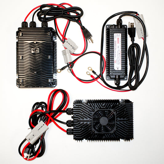 120-240V PF>0.95 High Efficiency Battery Charger for 24V/48V LFP Batteries