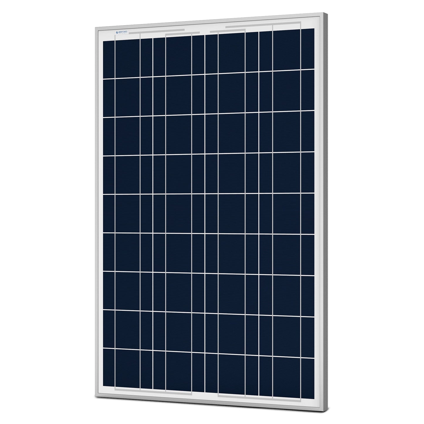 ACOPower 100W Polycrystalline Solar Panel for 12 Volt Battery Charging