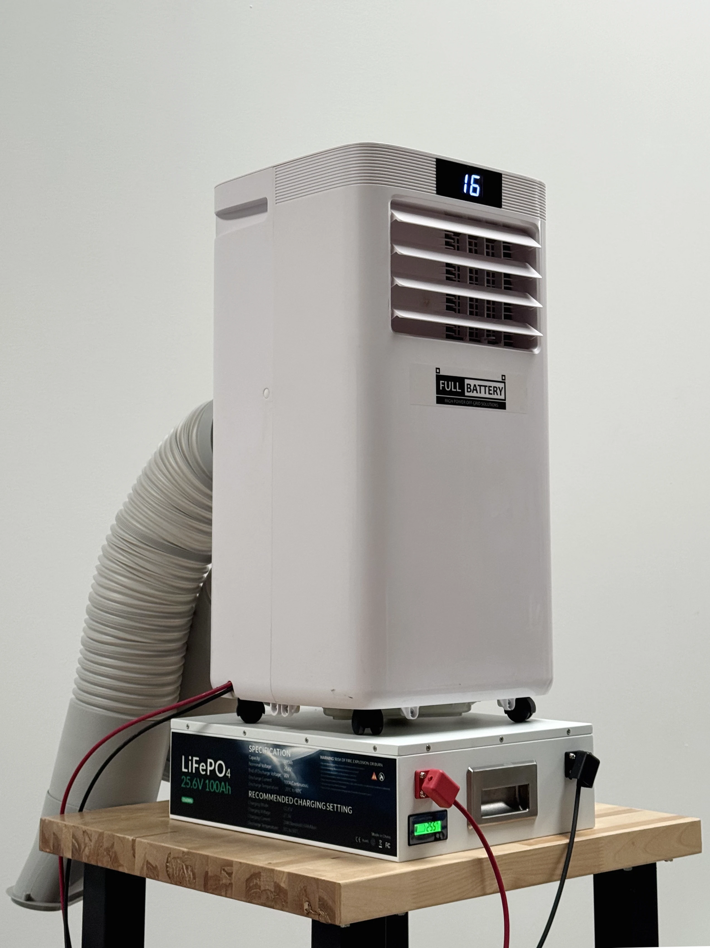 24V Battery Powered Portable Air Conditioner & Heater