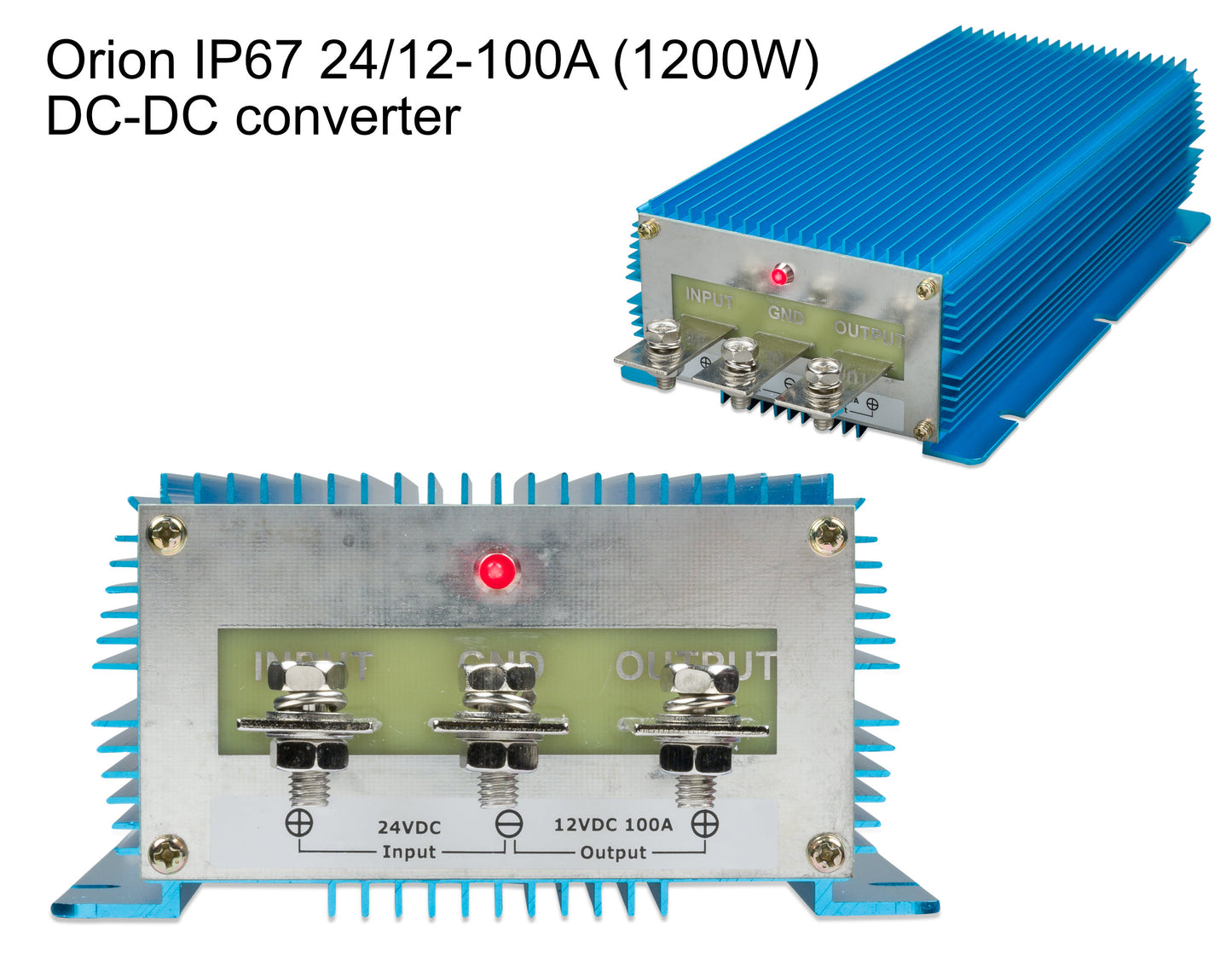 DC Transformers: step up/down converters for 12V, 24V and 48V systems