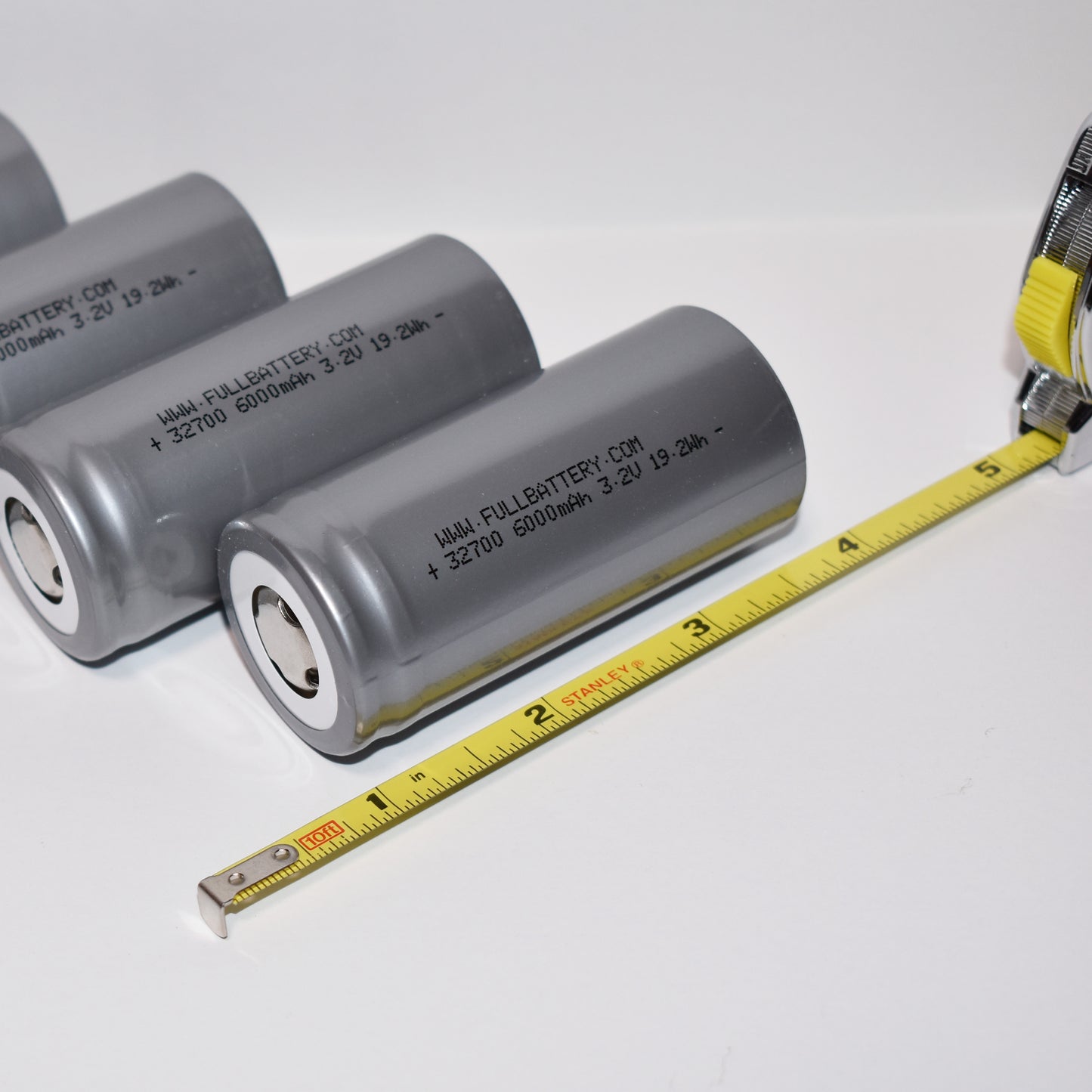 LiFePO4 Cylindrical 32700 Cells; 6000 mAh 3.2 V LFP