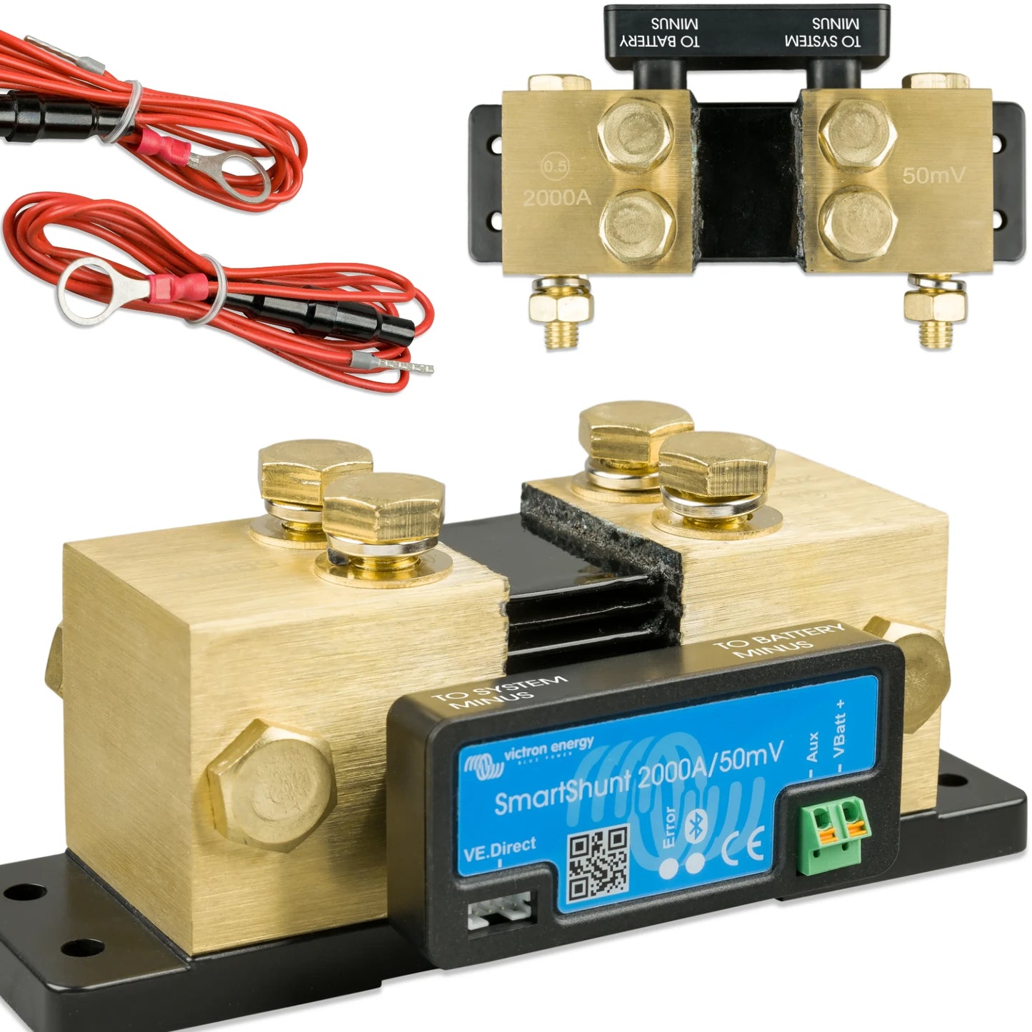 6.5-70V DC Smart Shunt 2-directional Power Meter