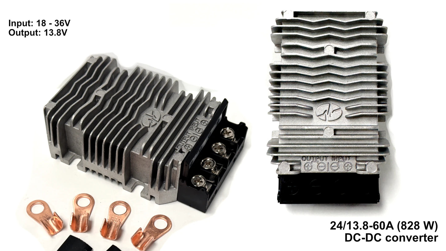 DC-DC Transformers: step up/down converters for 12V, 24V & 48V DC