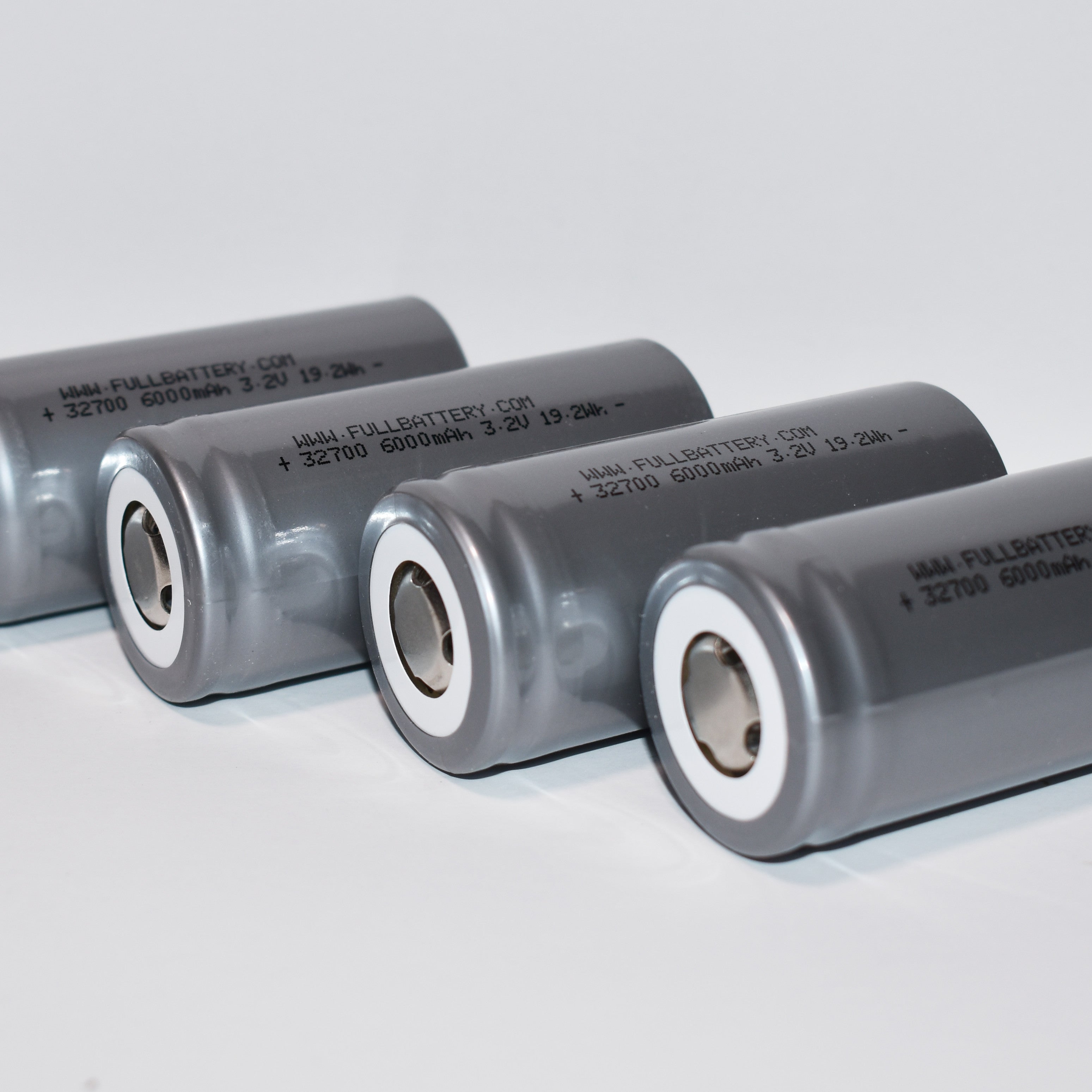 LiFePO4 Cylindrical 32700 Cells; 6000 mAh 3.2 V LFP – Full Battery