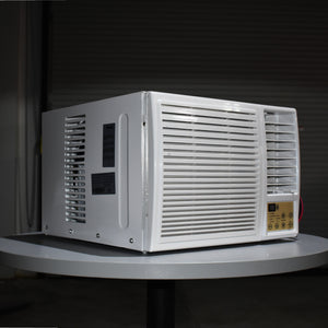 48 Volt Window Air Conditioner & Heater 6,000 - 18,000 BTU/h works directly off battery