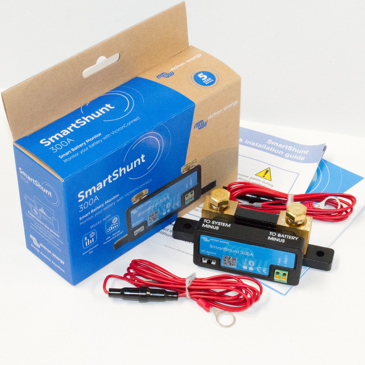 6.5-70V DC Smart Shunt 2-directional Power Meter