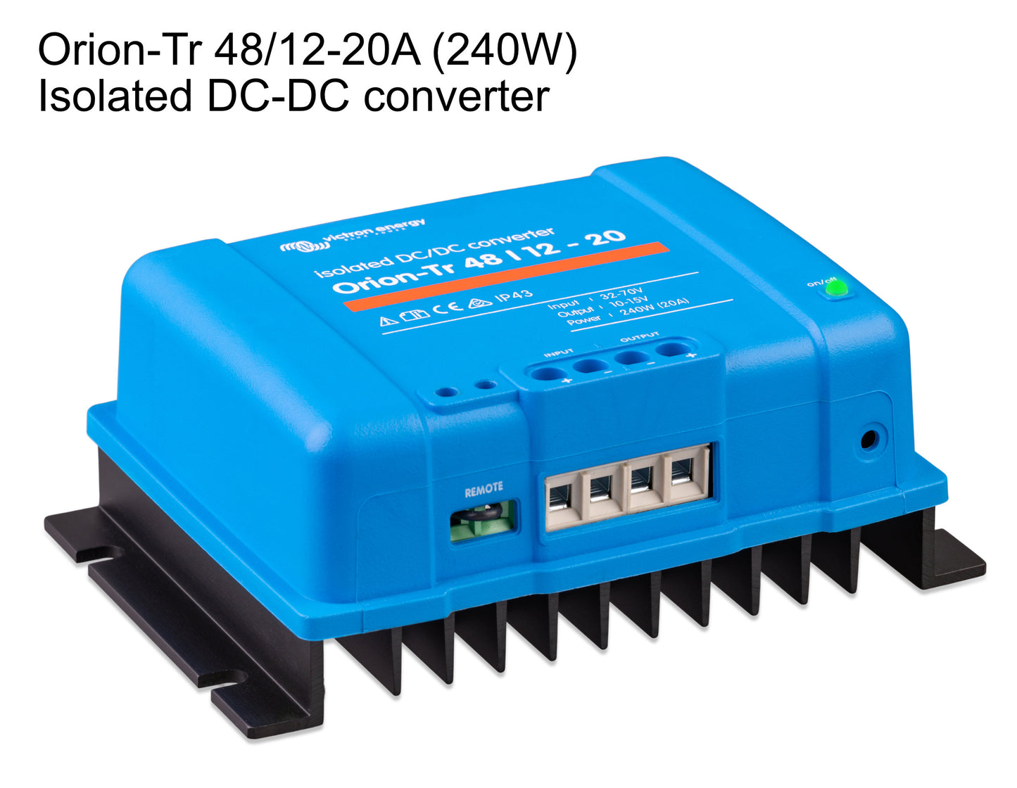 DC Transformers: step up/down converters for 12V, 24V and 48V systems