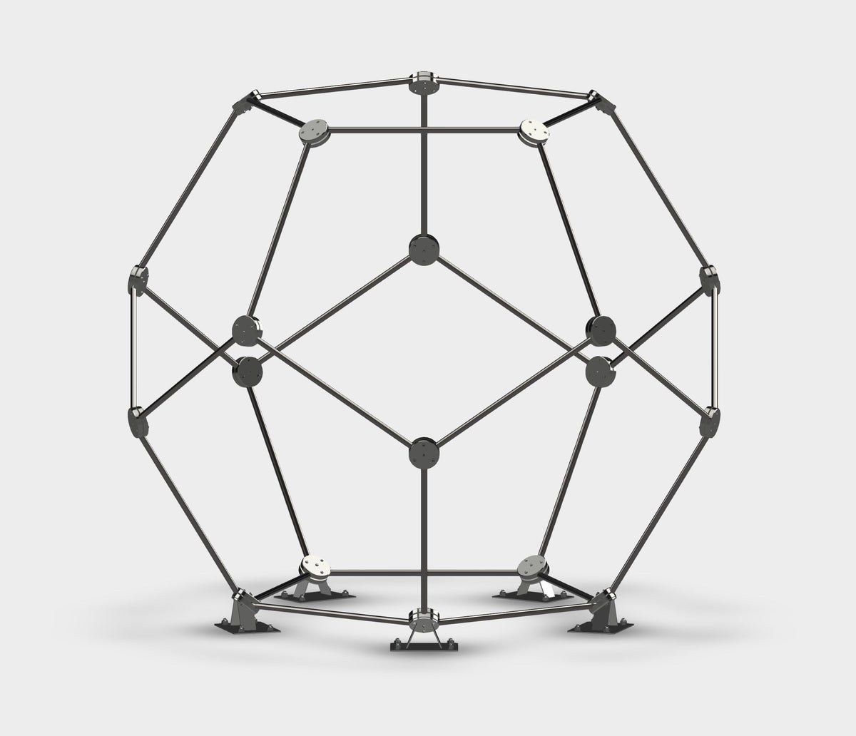 CNC Planet - 10.5 Ft Tall Stainless Steel 12 Foot Dome Enclosure