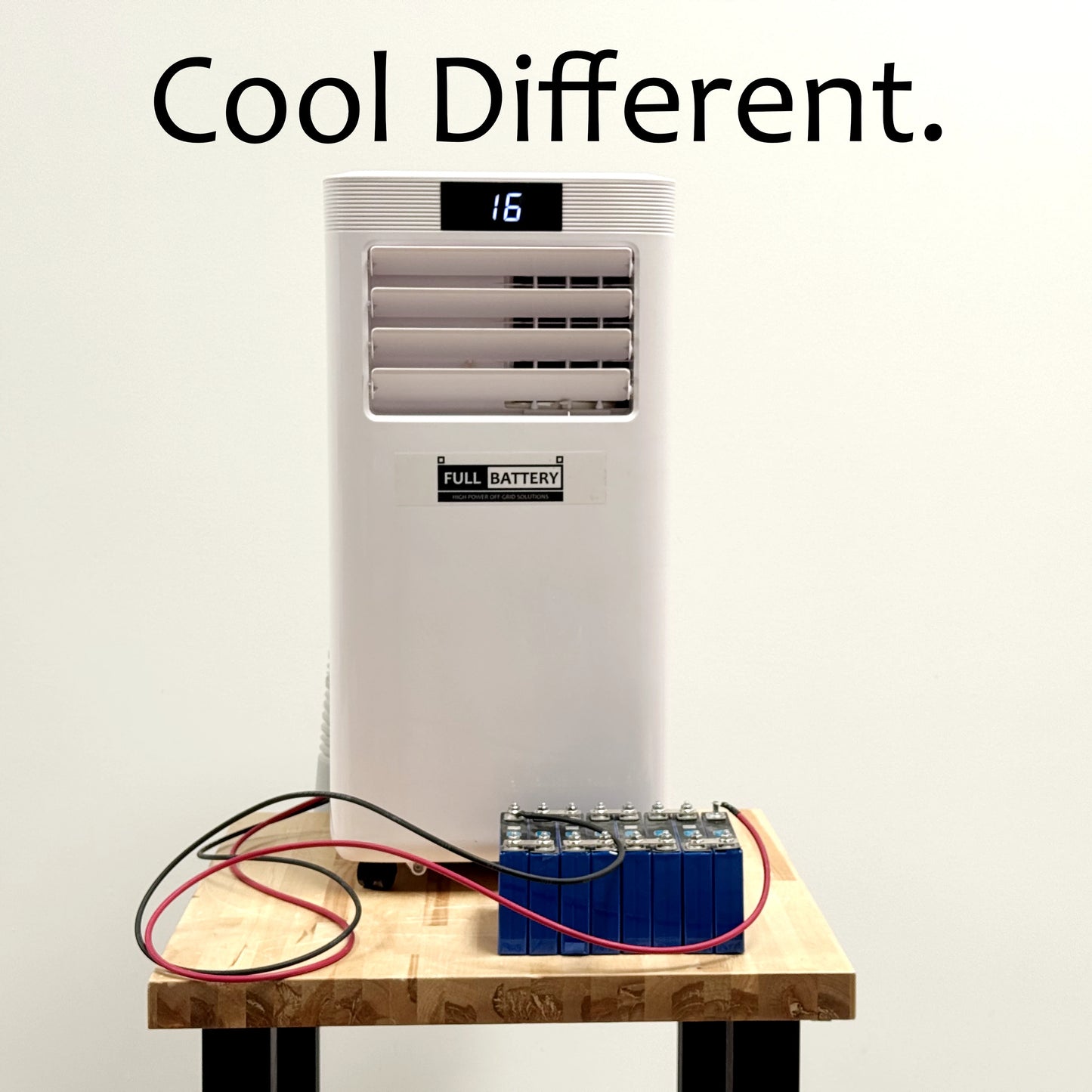 24V Battery Powered Portable Air Conditioner & Heater