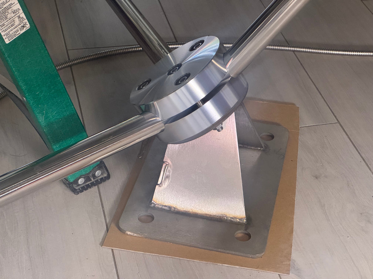 CNC Planet - 10.5 Ft Tall Stainless Steel 12 Foot Dome Enclosure