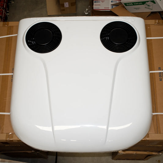 24V 8,000 BTU/h R-32 Roof Mounted Heat Pump AC with 8,500 BTU/h Heat