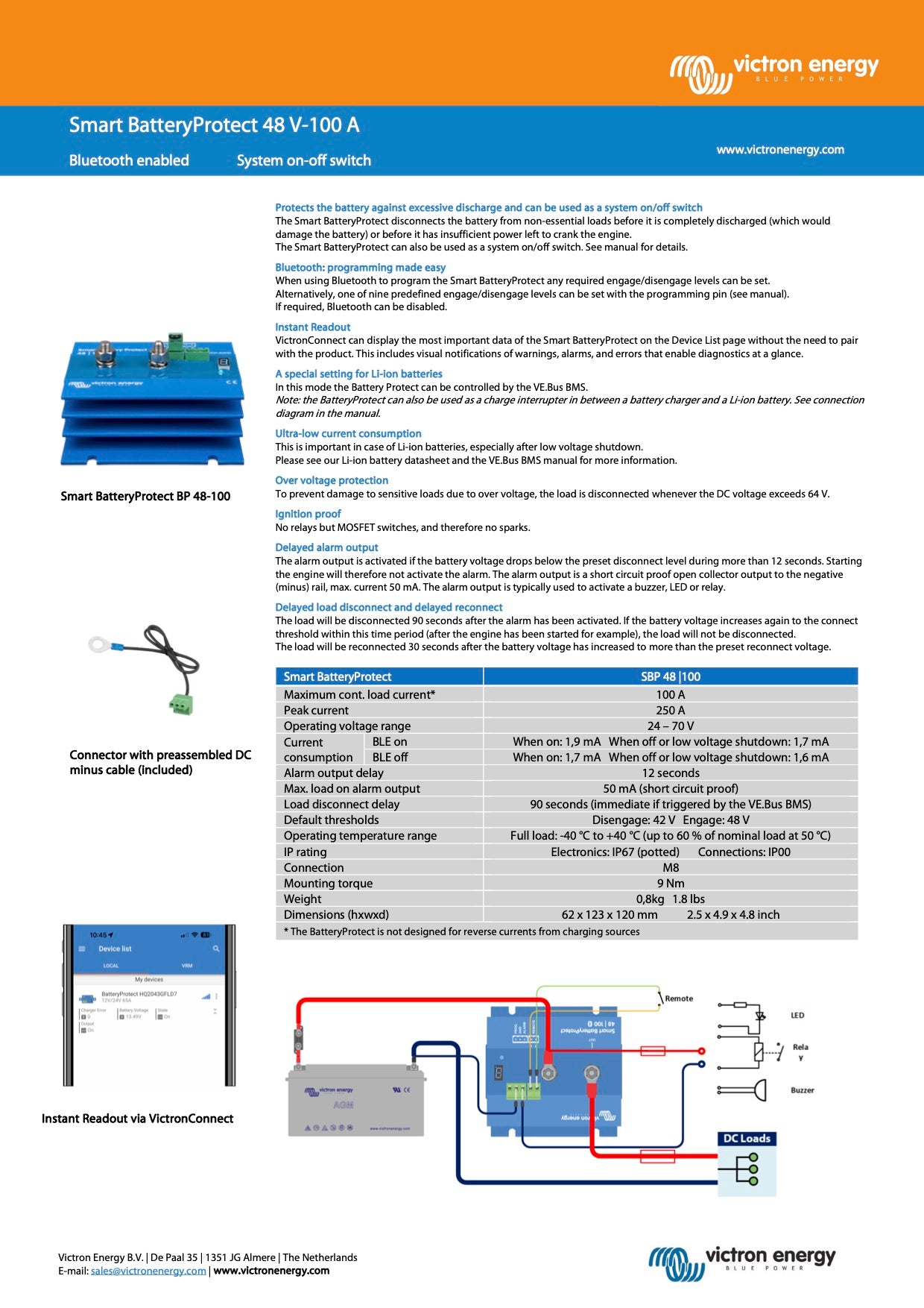 Battery Protect Solid State Programmable SSR Relay