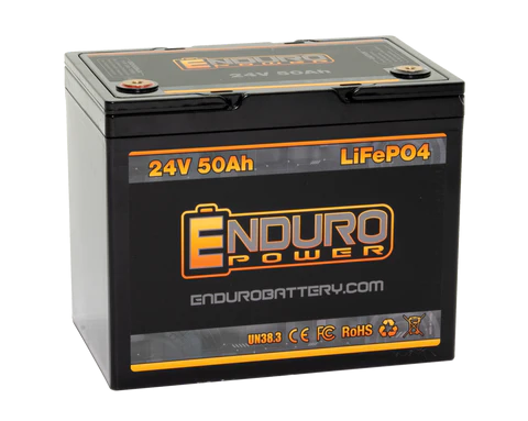 Enduro Power 24V LiFePO4 Battery - Baja Series