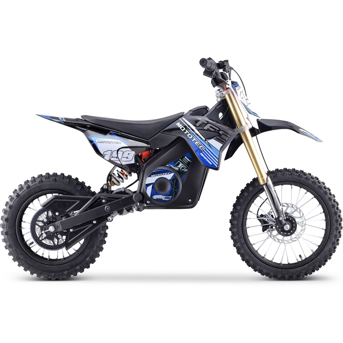 48V 1.8kW Lithium Electric Dirt Bike (2.5 HP equivalent)