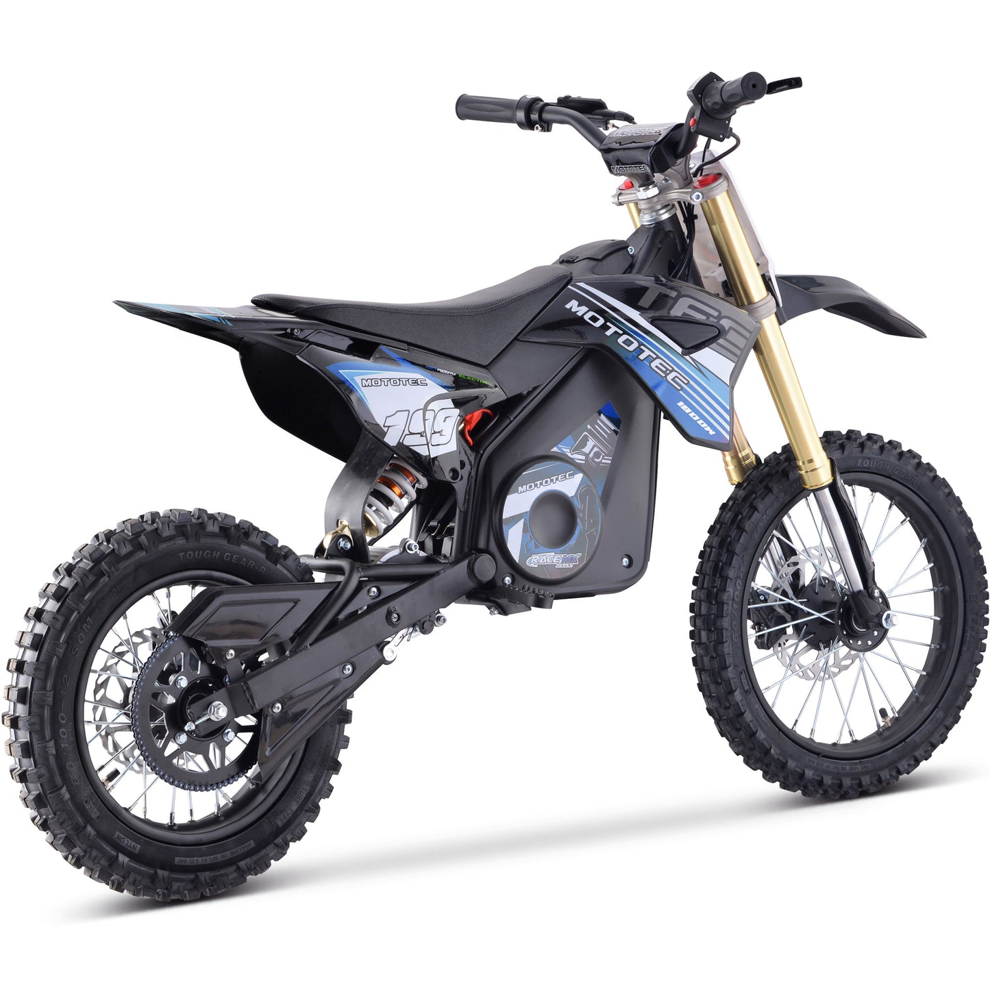 48V 1.8kW Lithium Electric Dirt Bike (2.5 HP equivalent)