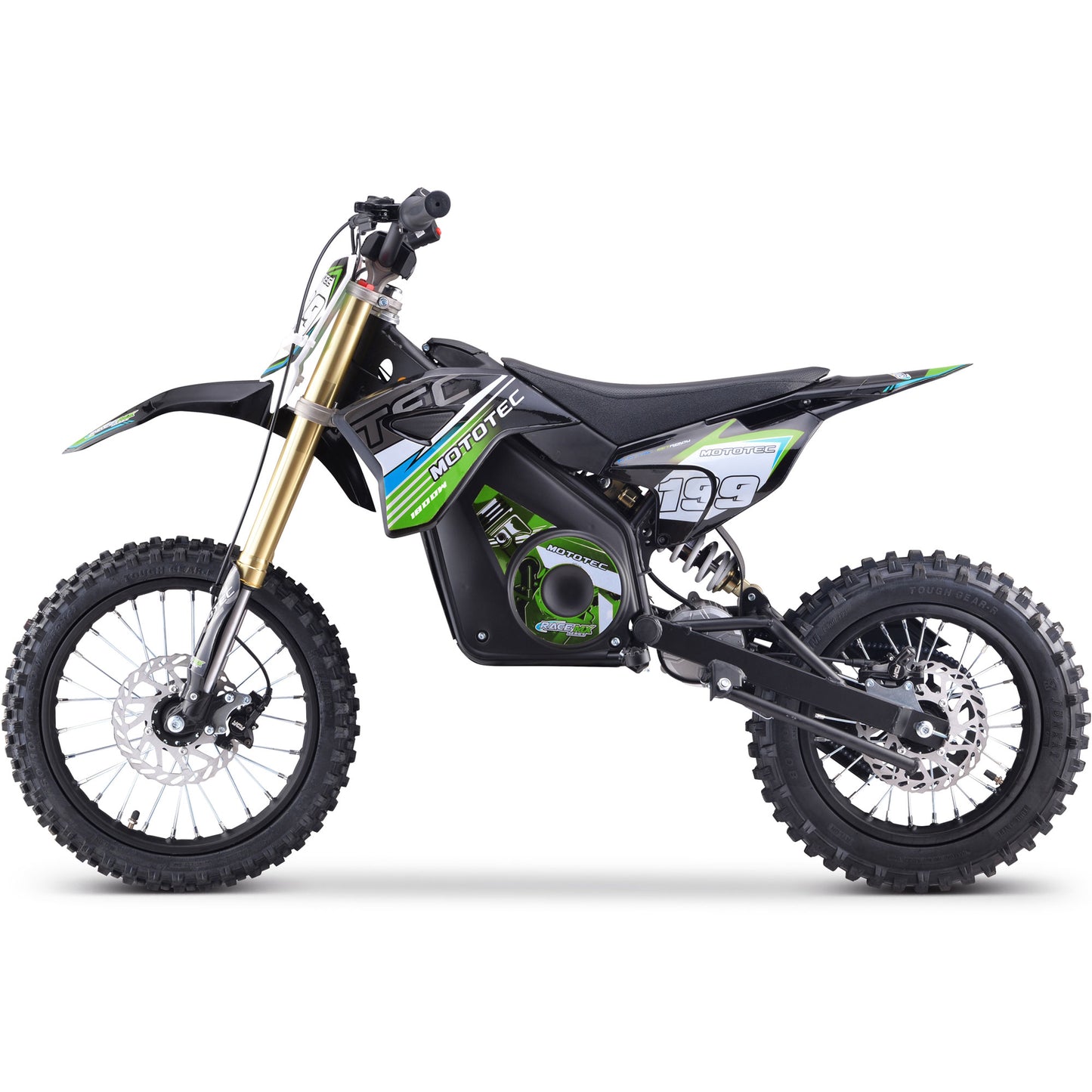 48V 1.8kW Lithium Electric Dirt Bike (2.5 HP equivalent)