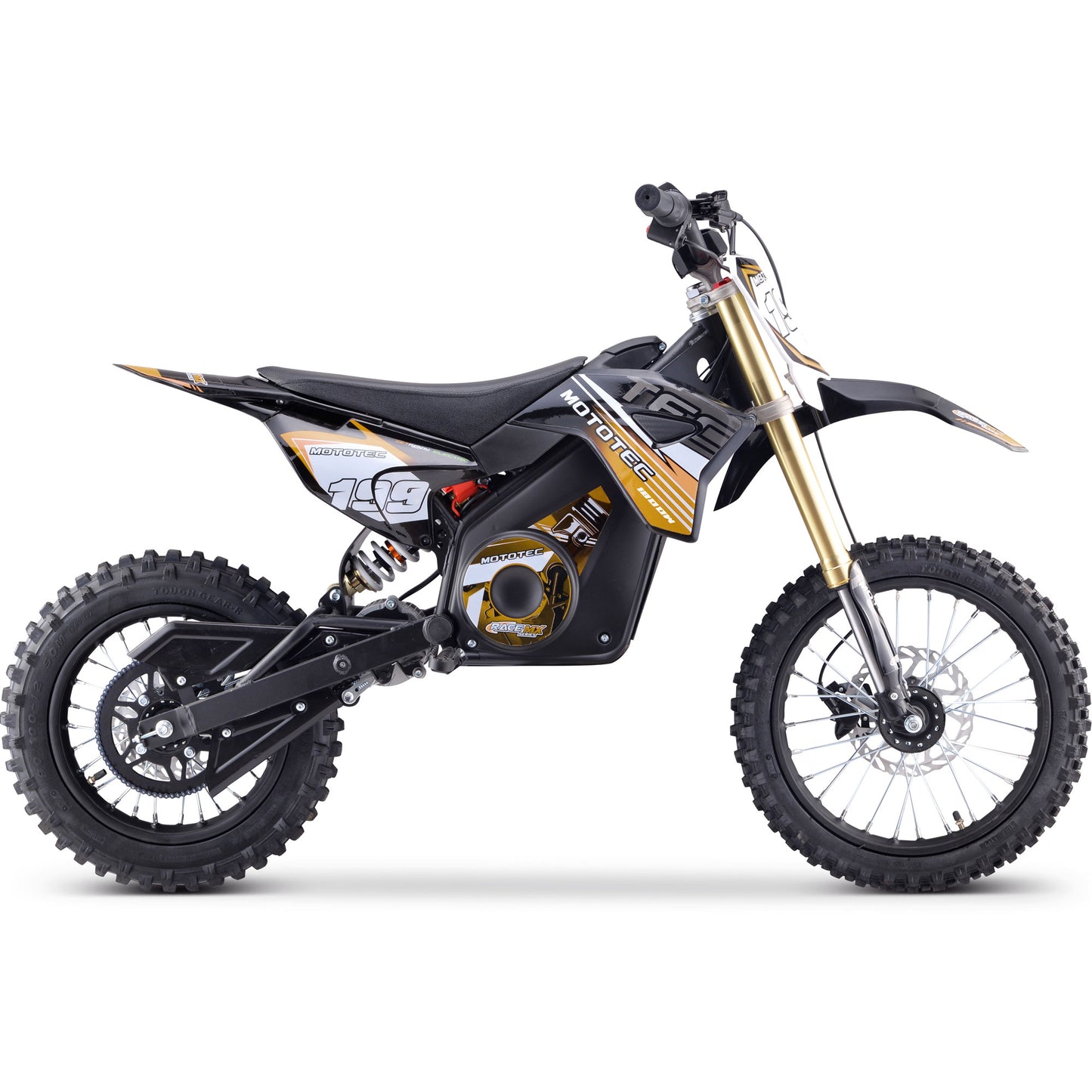 48V 1.8kW Lithium Electric Dirt Bike (2.5 HP equivalent)