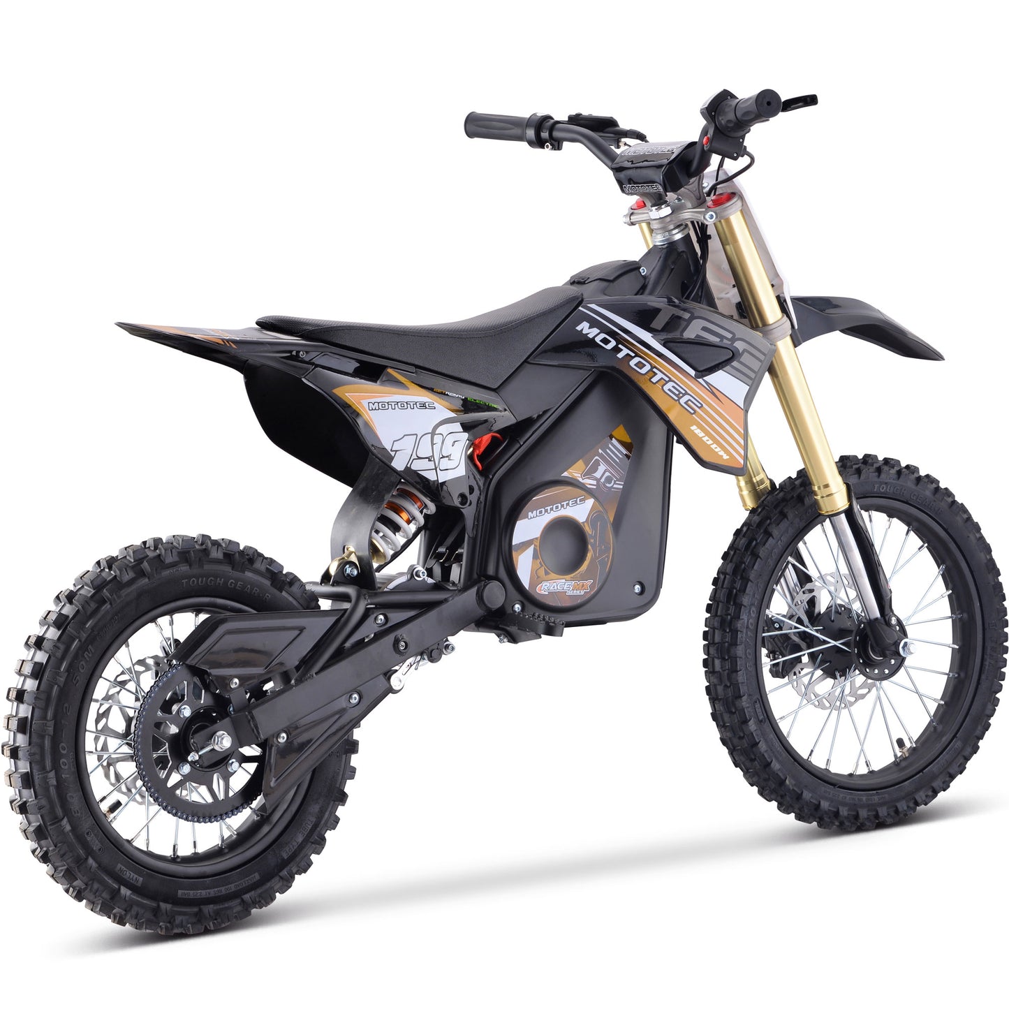 48V 1.8kW Lithium Electric Dirt Bike (2.5 HP equivalent)