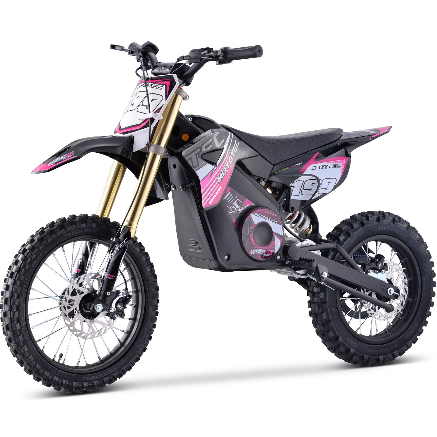 48V 1.8kW Lithium Electric Dirt Bike (2.5 HP equivalent)