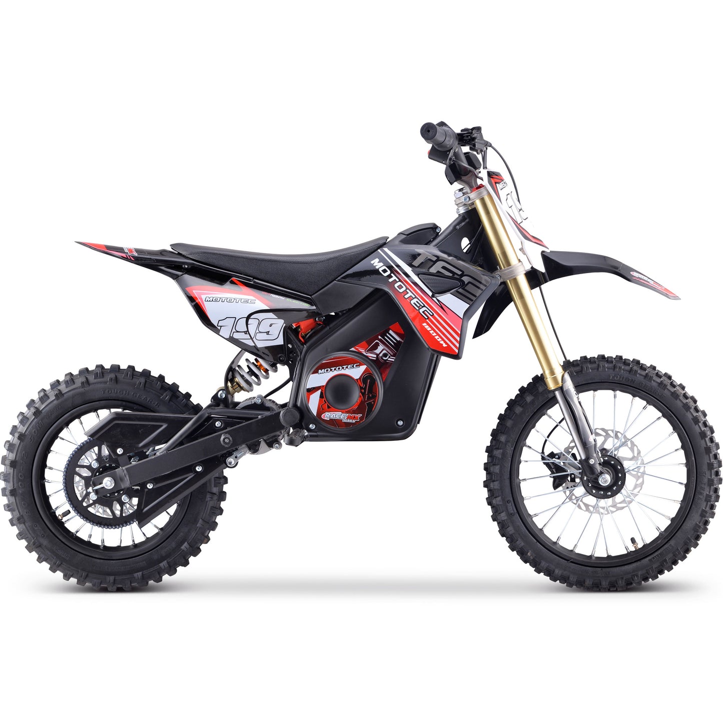 48V 1.8kW Lithium Electric Dirt Bike (2.5 HP equivalent)