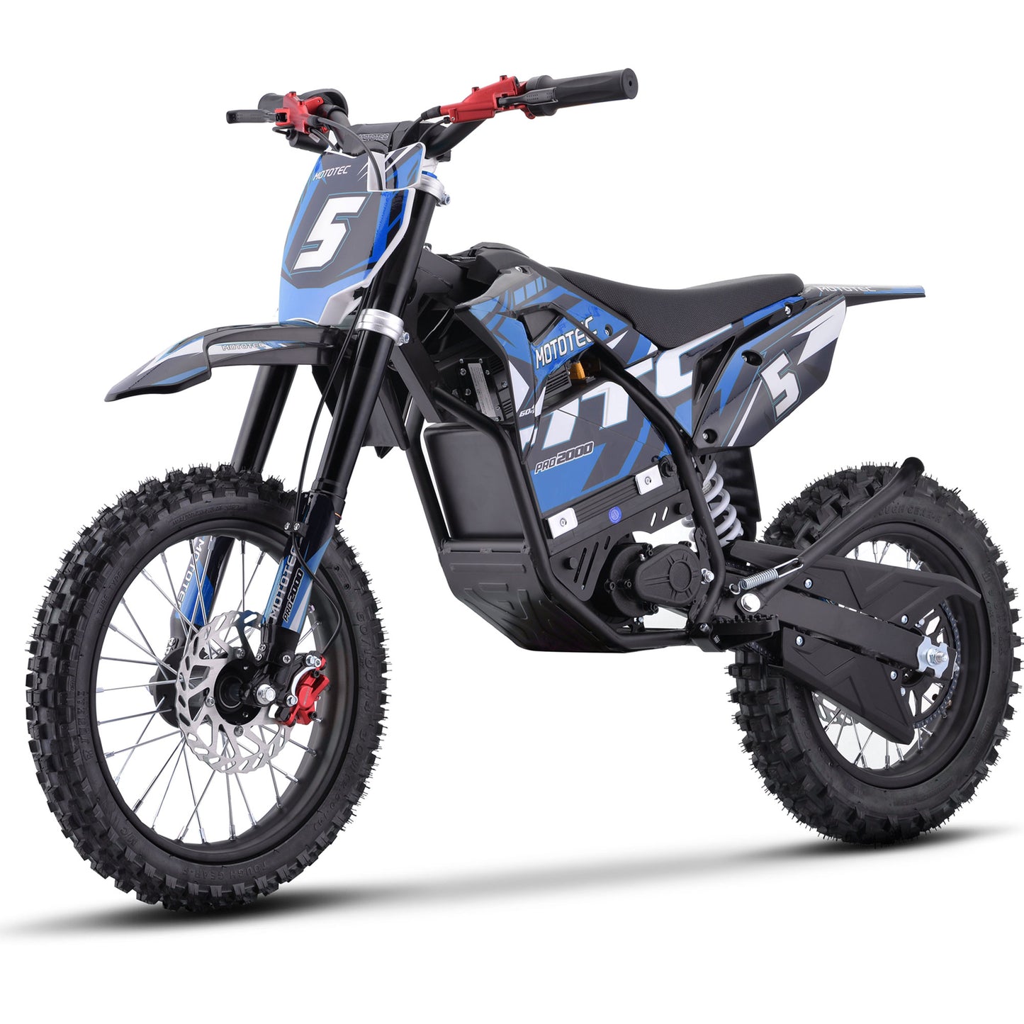 60V 2 kW Lithium Electric Dirt Bike