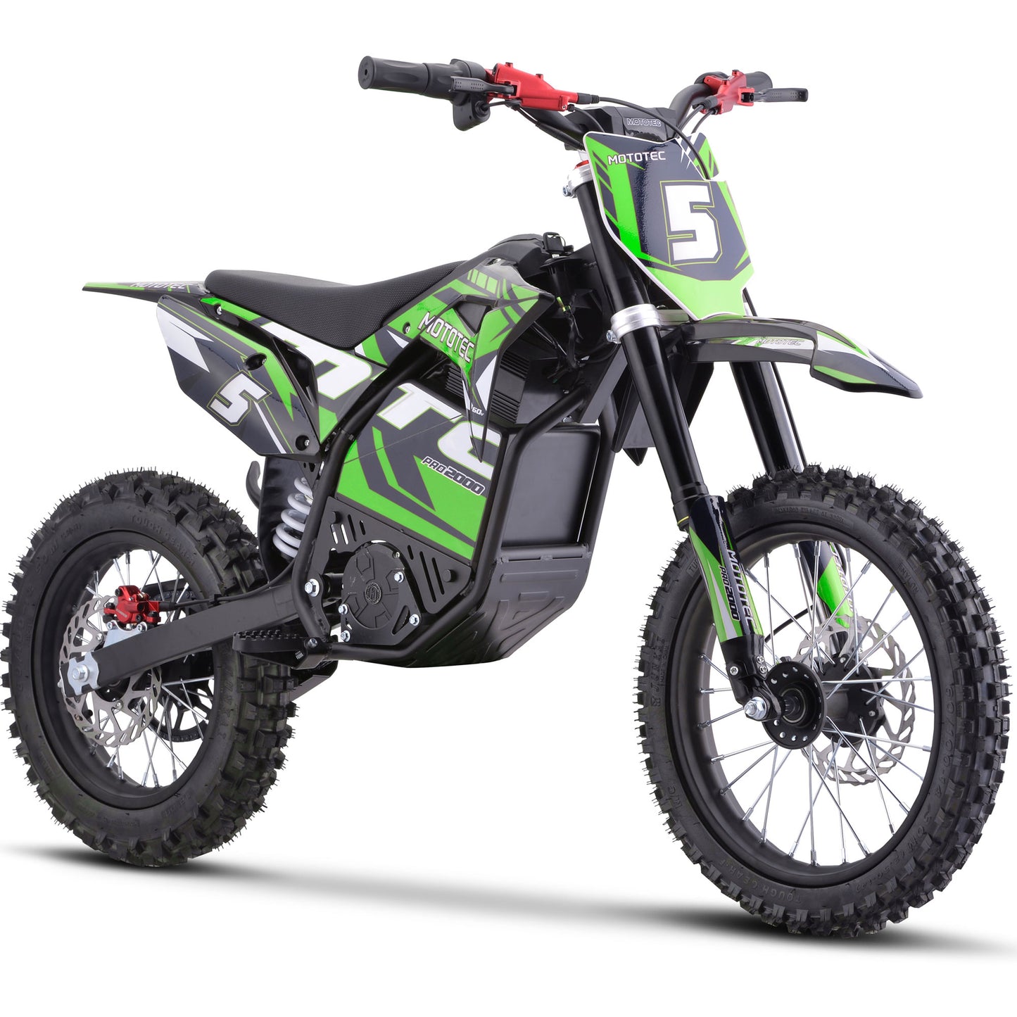 60V 2 kW Lithium Electric Dirt Bike