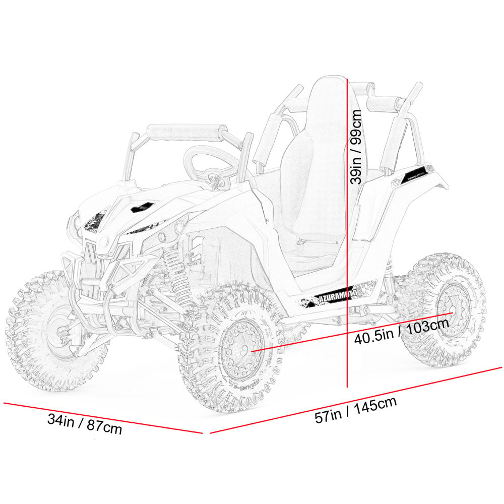 48V Mini UTV 1200W Full Suspension