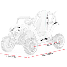 Load image into Gallery viewer, 48V Mini UTV 1200W Full Suspension