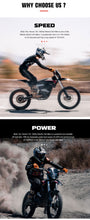 Load image into Gallery viewer, 72V High Pro 12kW Electric Dirt Bike