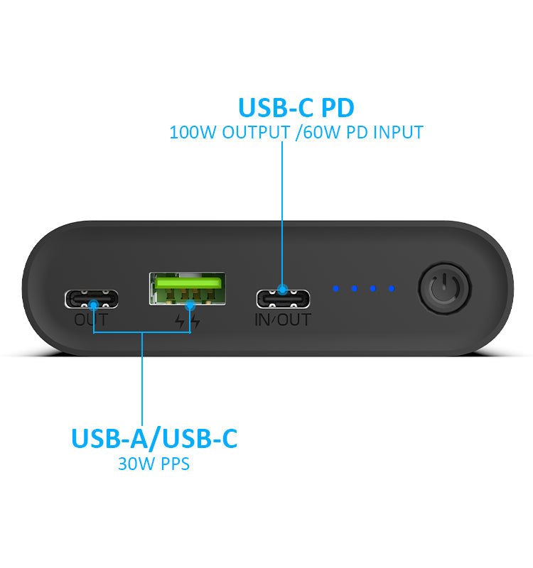 SunJack 100W 25600mAh Power Bank