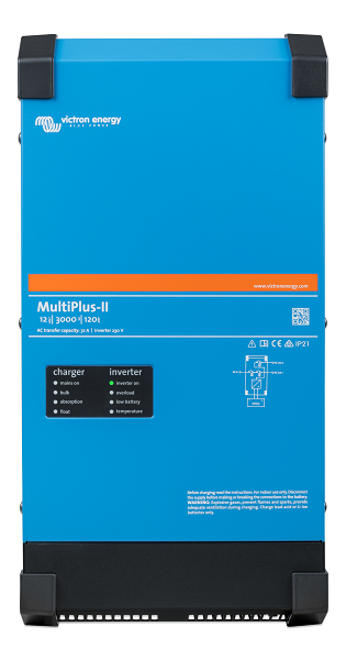 Victron Energy Non-UL Listed MultiPlus-II Inverter/ Chargers (3000VA-5000VA)