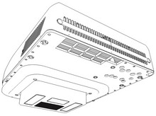 Load image into Gallery viewer, 12V 4400 BTU/h Rooftop Air Conditioner average draw 300 watts