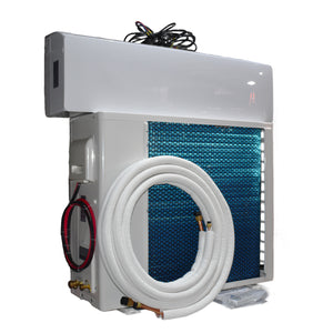 48V Native DC Mini Split Heat Pump HVAC; 1-3 Tons. No Inverter Required.