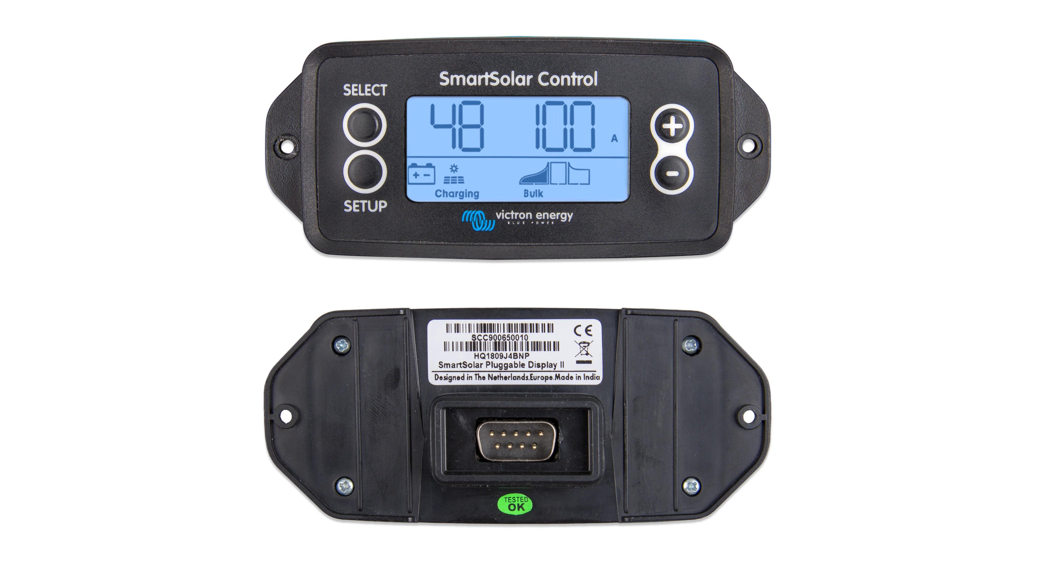 Victron Pluggable Display – Full Battery