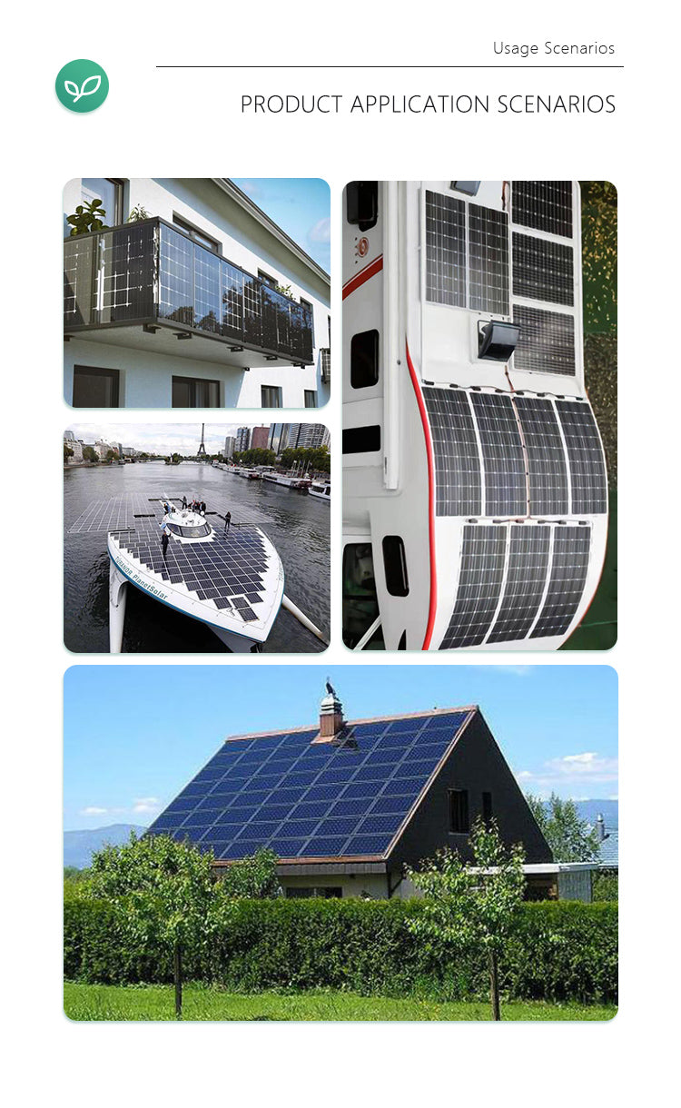 ALLPOWERS SF100 100 W flexibel zonnepaneel ETFE monokristallijn zonnepaneel IP68 fotovoltaïsche zonnecel 12 V/24 V off-grid voor campers, daken, camping, boten, campers en ALLPOWERS SF100 100 W flexibel zonnepaneel ETFE monokristallijn zonnepaneel IP68 fotovoltaïsche zonnecel 12 V/24 V off-grid voor campers, daken, camping, boten, campers en