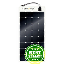 Load image into Gallery viewer, Sunpower 100W Flexible Solar Panel with Maxeon Technology cells