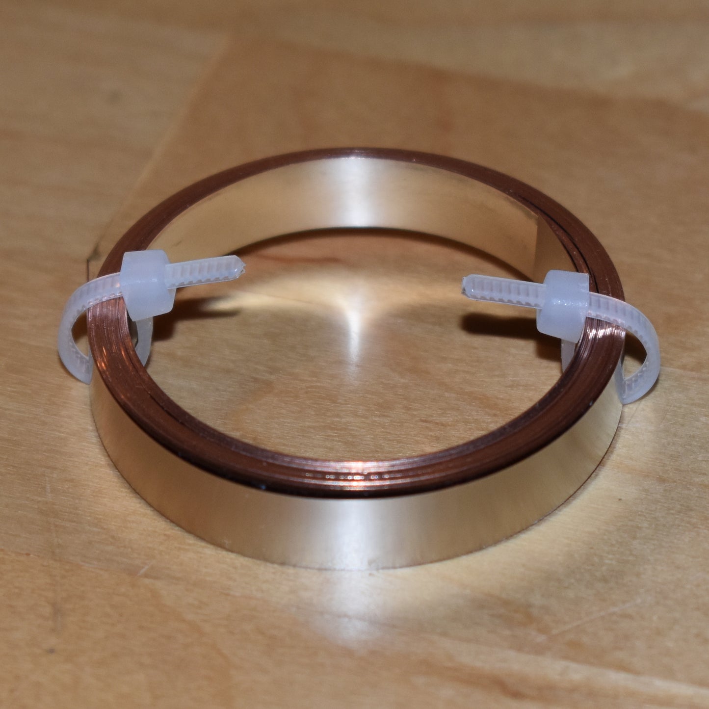 Copper flat wire - nickel plated copper strip