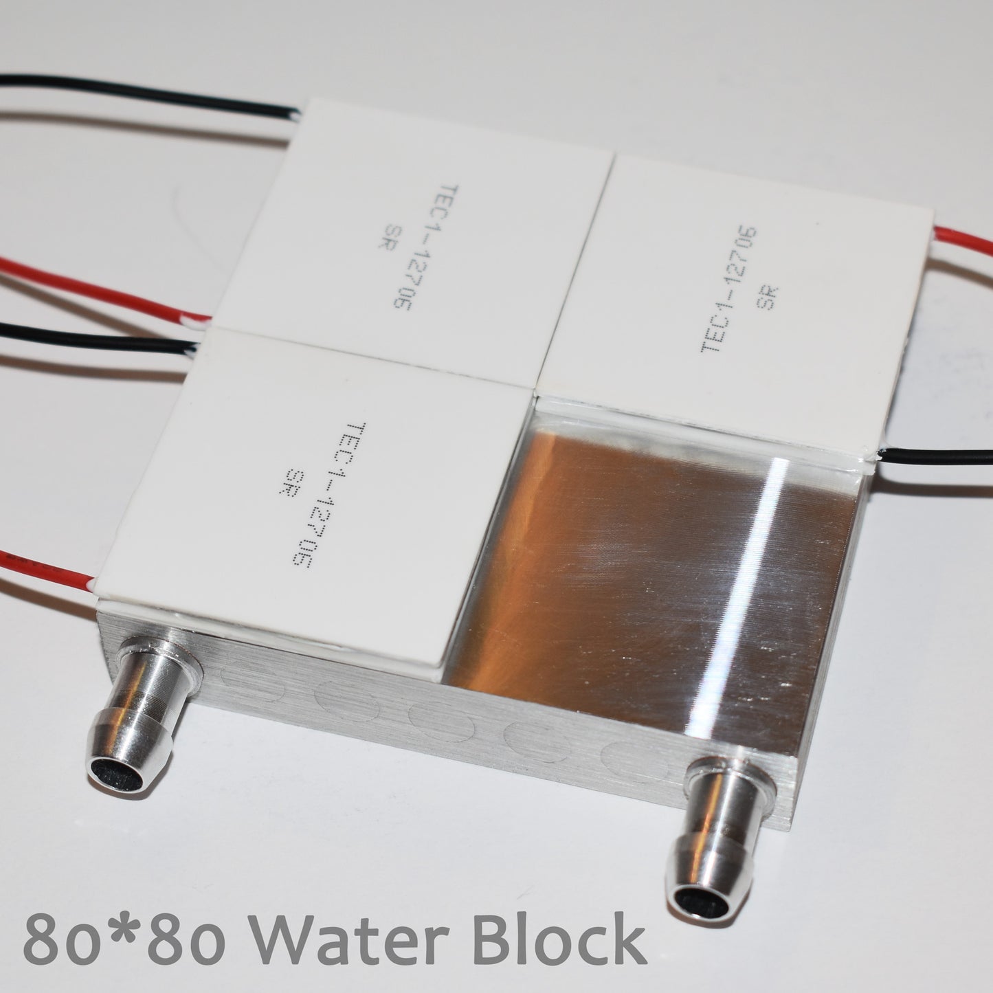 Aluminum Water Cooling Block Heatsink for Peltier